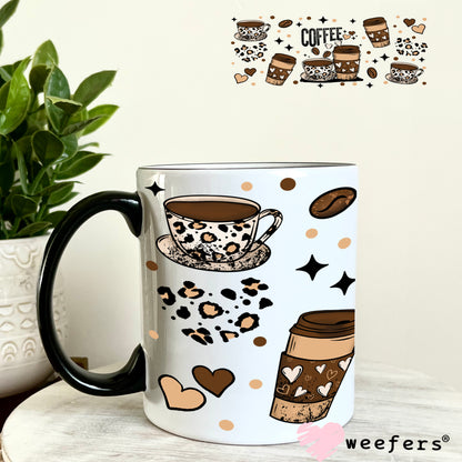 UV DTF Cup Wrap – Coffee Time 11oz Coffee Mug Weefers