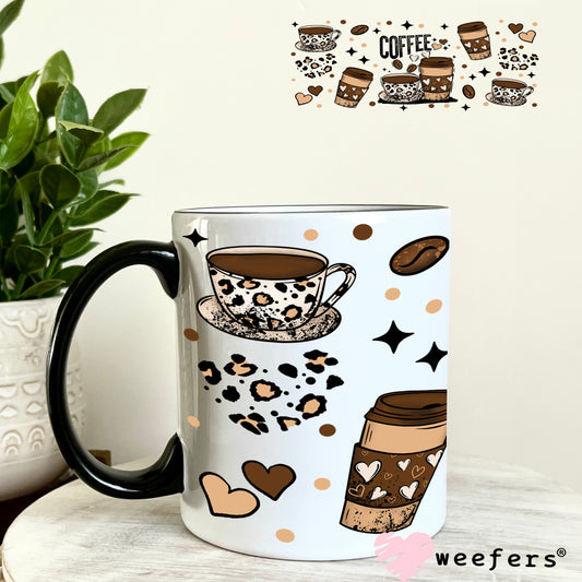 UV DTF Cup Wrap – Coffee Time 11oz Coffee Mug Weefers