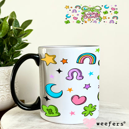 UV DTF Cup Wrap – Lucky Charm St. Patricks 11oz Coffee Mug Weefers