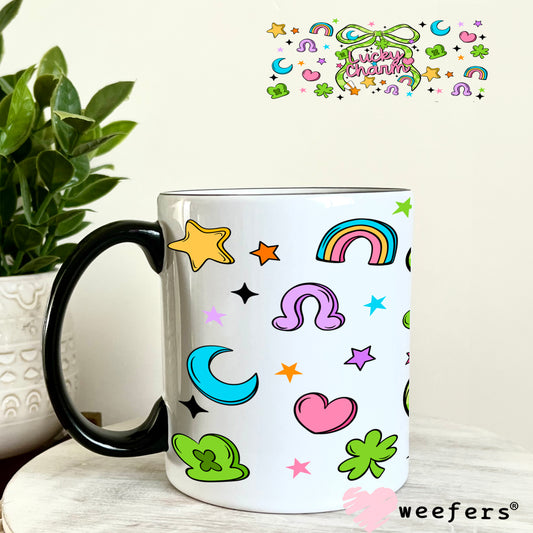 UV DTF Cup Wrap – Lucky Charm St. Patricks 11oz Coffee Mug Weefers