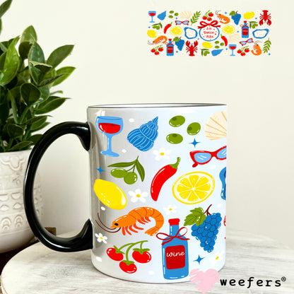 UV DTF Cup Wrap – La Dolce Vita 11oz Coffee Mug Weefers