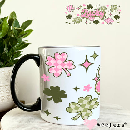UV DTF Cup Wrap – Lucky St. Patrick's Day 11oz Coffee Mug Weefers