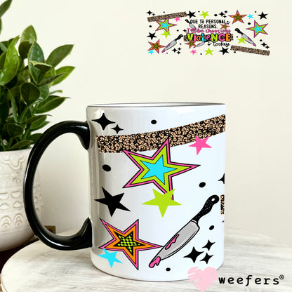 UV DTF Cup Wrap – Sarcastic Ray of Sunshine 11oz Coffee Mug Weefers