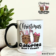 Load image into Gallery viewer, Christmas Calories Don&#39;t Count UV DTF Decal - Weefers
