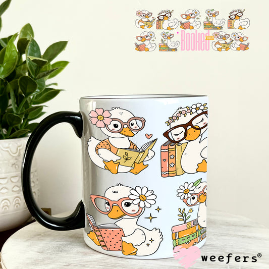 UV DTF Cup Wrap – Booked Ducks 11oz Coffee Mug Weefers