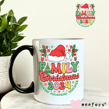 Family Christmas 2024 Making Memories UV DTF Decal - Weefers