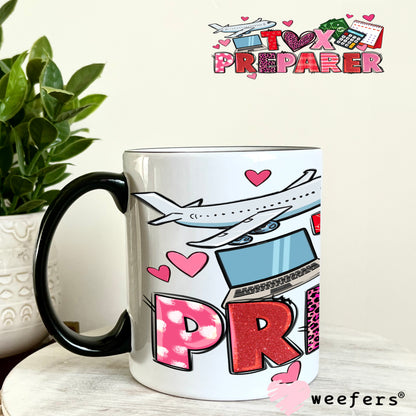 UV DTF Cup Wrap – Tax Preparer 11oz Coffee Mug Weefers