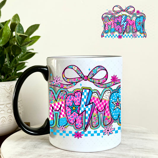UV DTF Decal - Preppy Mama 11oz Coffee Mug Weefers