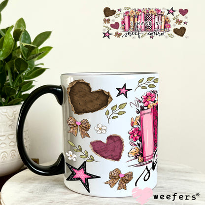 UV DTF Cup Wrap – I Have No Shelf Control - Weefers Exclusive 11oz Coffee Mug Weefers