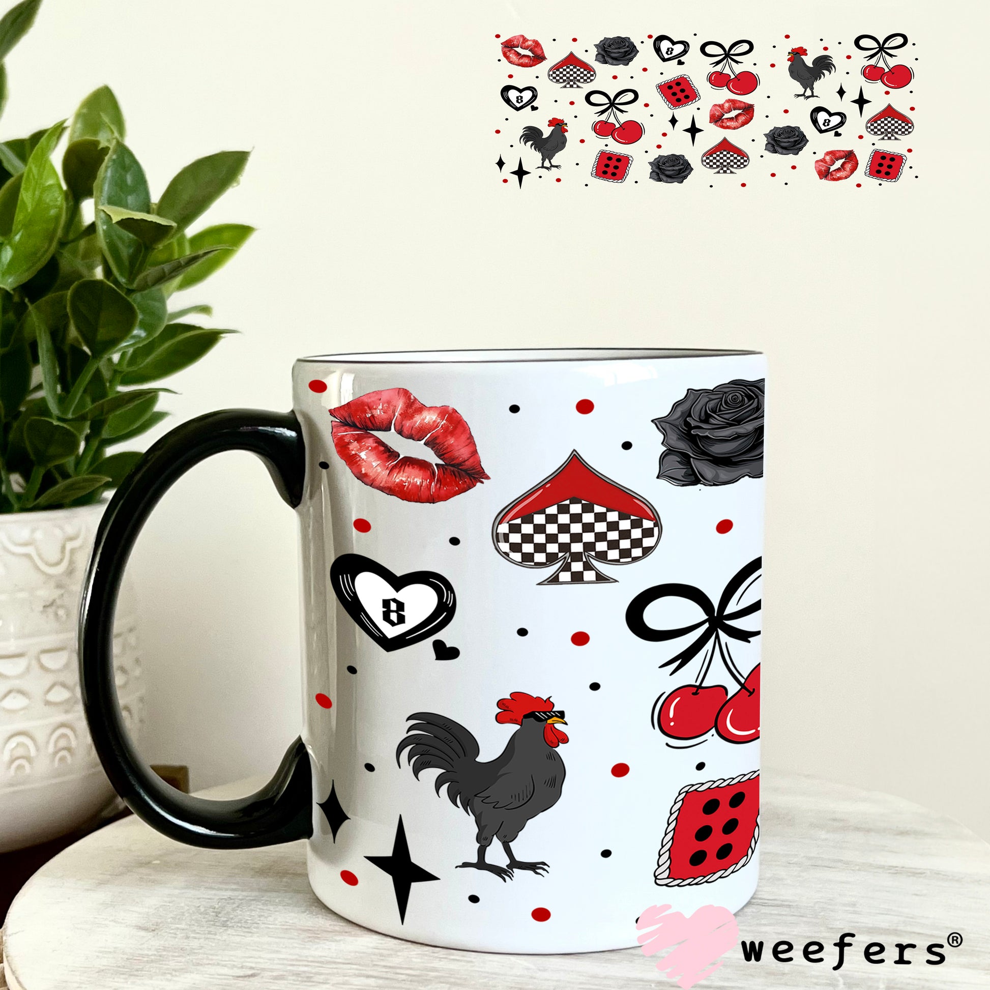 UV DTF Cup Wrap – You're About as Pleasant as an Itchy Butthole Sidekick- Weefers Exclusive 11oz Coffee Mug Weefers