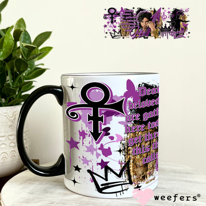 UV DTF Cup Wrap – Prince 11oz Coffee Mug Weefers