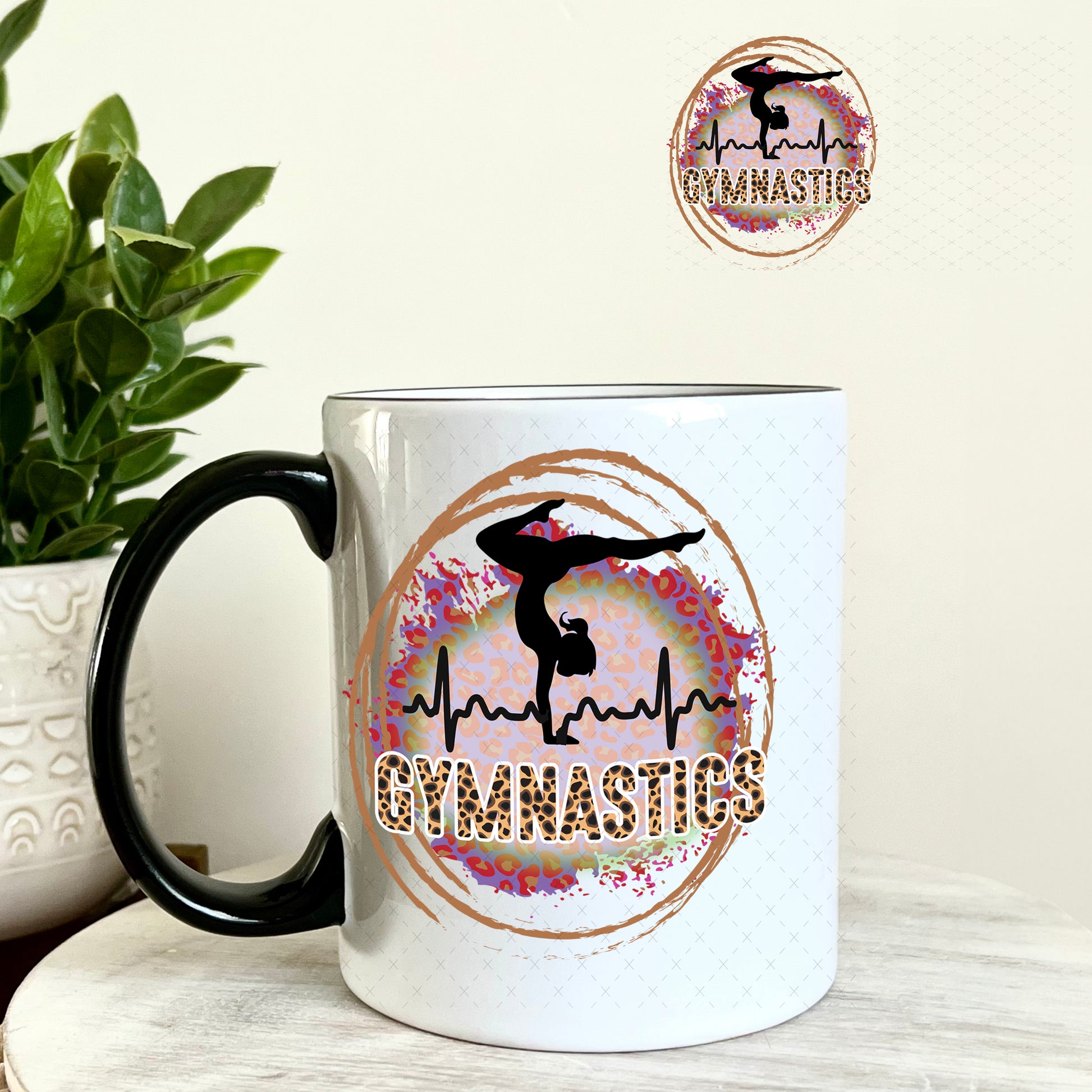 UV DTF Decal - Gymnastics 11oz Coffee Mug Weefers