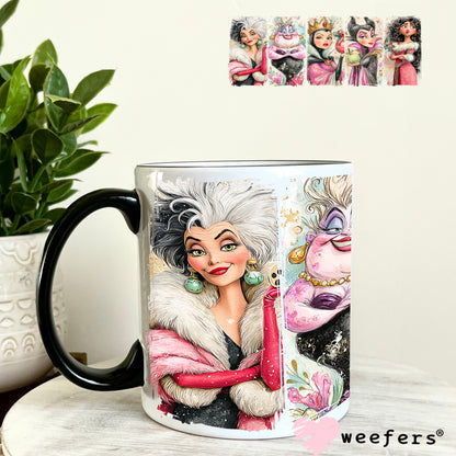 UV DTF Cup Wrap – The Villians 11oz Coffee Mug Weefers