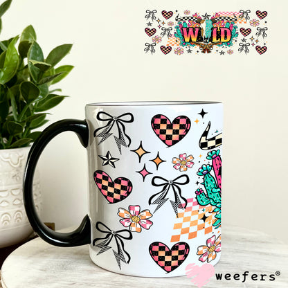 UV DTF Cup Wrap – Wild - Weefers Exclusive 11oz Coffee Mug Weefers