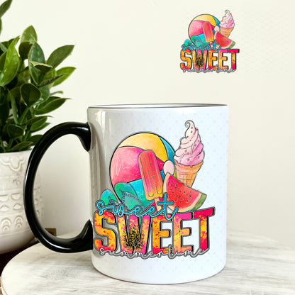 UV DTF Decal - Sweet Sweet Summertime 11oz Coffee Mug Weefers
