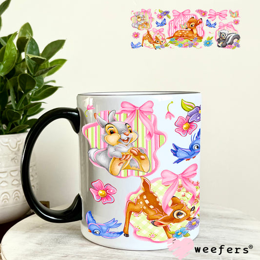 UV DTF Cup Wrap – Baby Dear 11oz Coffee Mug Weefers