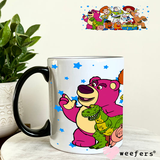 UV DTF Cup Wrap – Toy Friends 11oz Coffee Mug Weefers