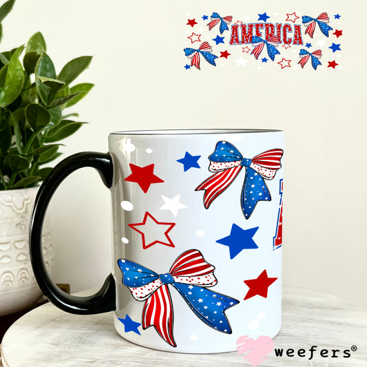 UV DTF Cup Wrap – America 11oz Coffee Mug Weefers