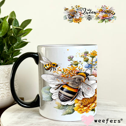 UV DTF Cup Wrap – Queen Bee 11oz Coffee Mug Weefers