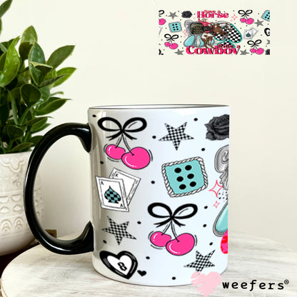 UV DTF Cup Wrap – Save a Horse Ride a Cowboy - Weefers Exclusive 11oz Coffee Mug Weefers