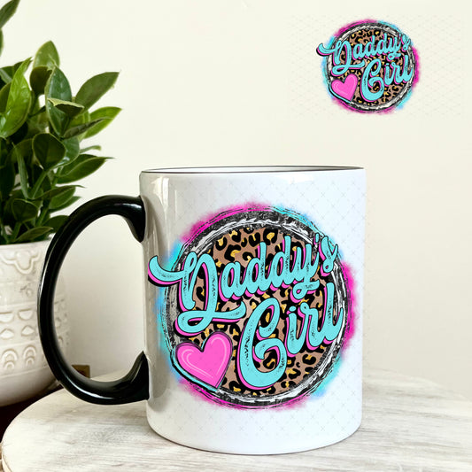 UV DTF Decal - Daddy's Girl 11oz Coffee Mug Weefers