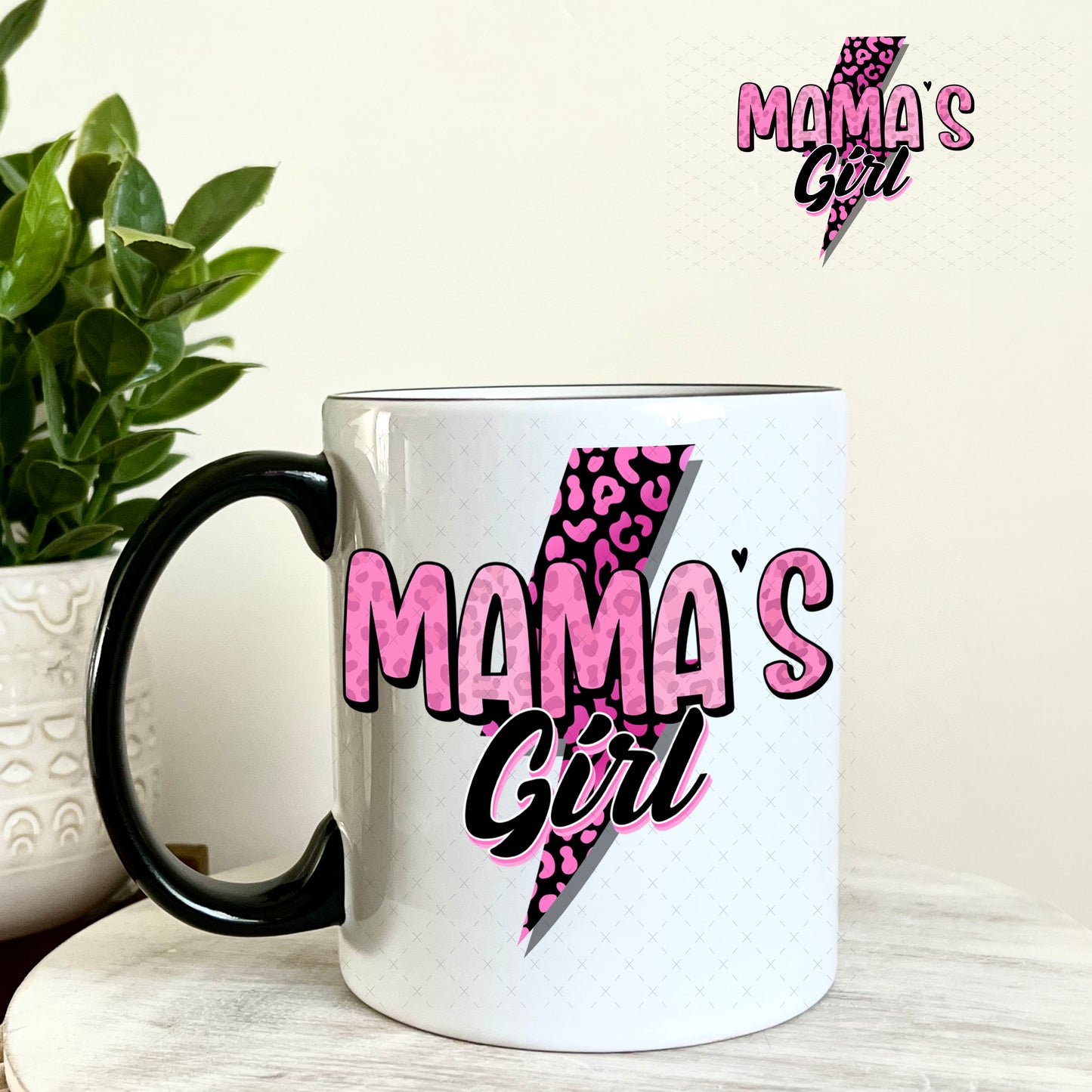 UV DTF Decal - Mama's Girl 11oz Coffee Mug Weefers