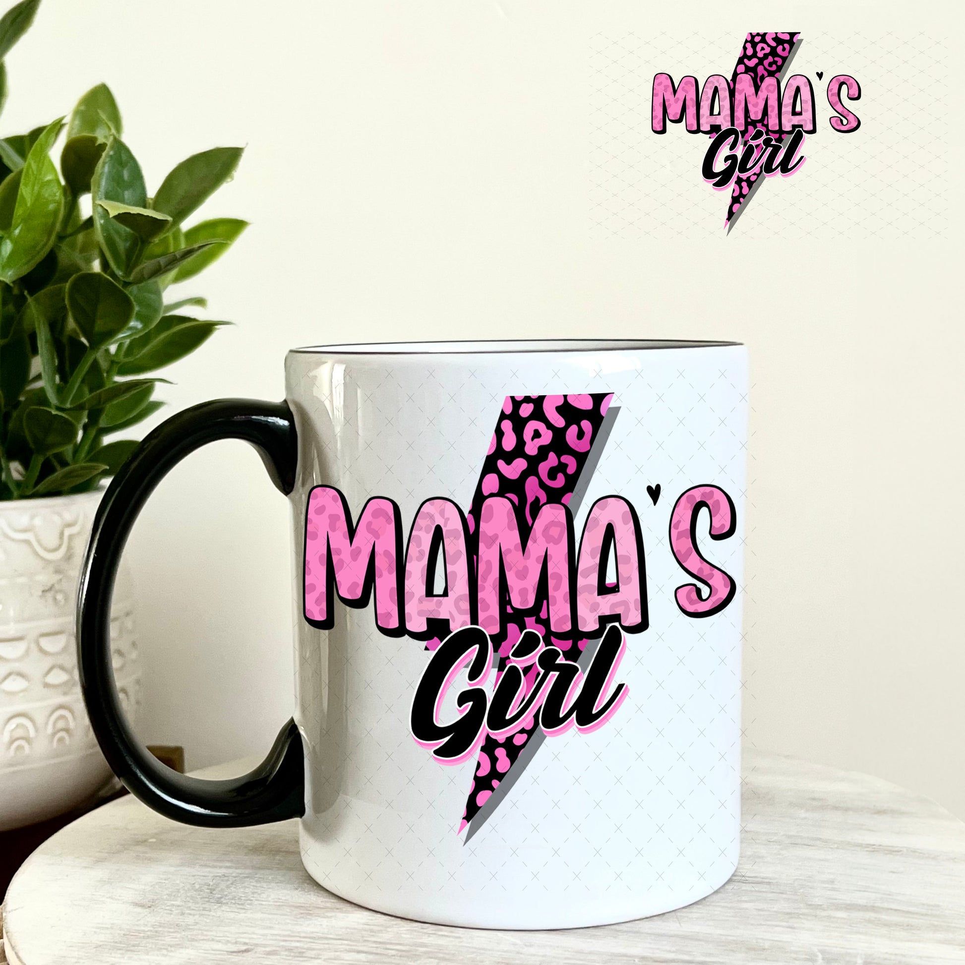 UV DTF Decal - Mama's Girl 11oz Coffee Mug Weefers