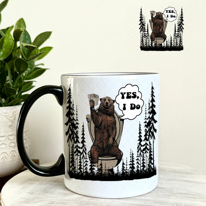 UV DTF Decal - Yes I Do 11oz Coffee Mug Weefers