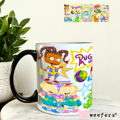 UV DTF Cup Wraps - Ruggy Rats 11oz Coffee Mug Weefers
