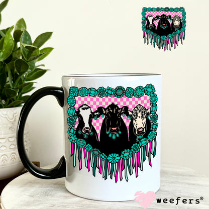 Fringe Cow Friends Western UV DTF Decal - Weefers