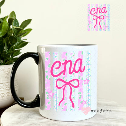 UV DTF Decal - CNA Coquette 11oz Coffee Mug Weefers