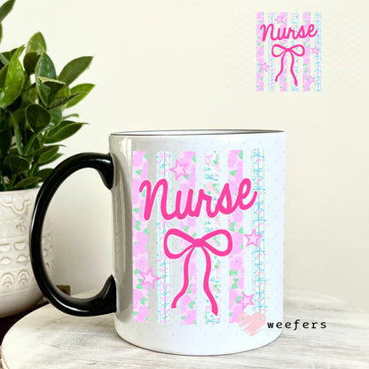 UV DTF Decal - Nurse Coquette 11oz Coffee Mug Weefers