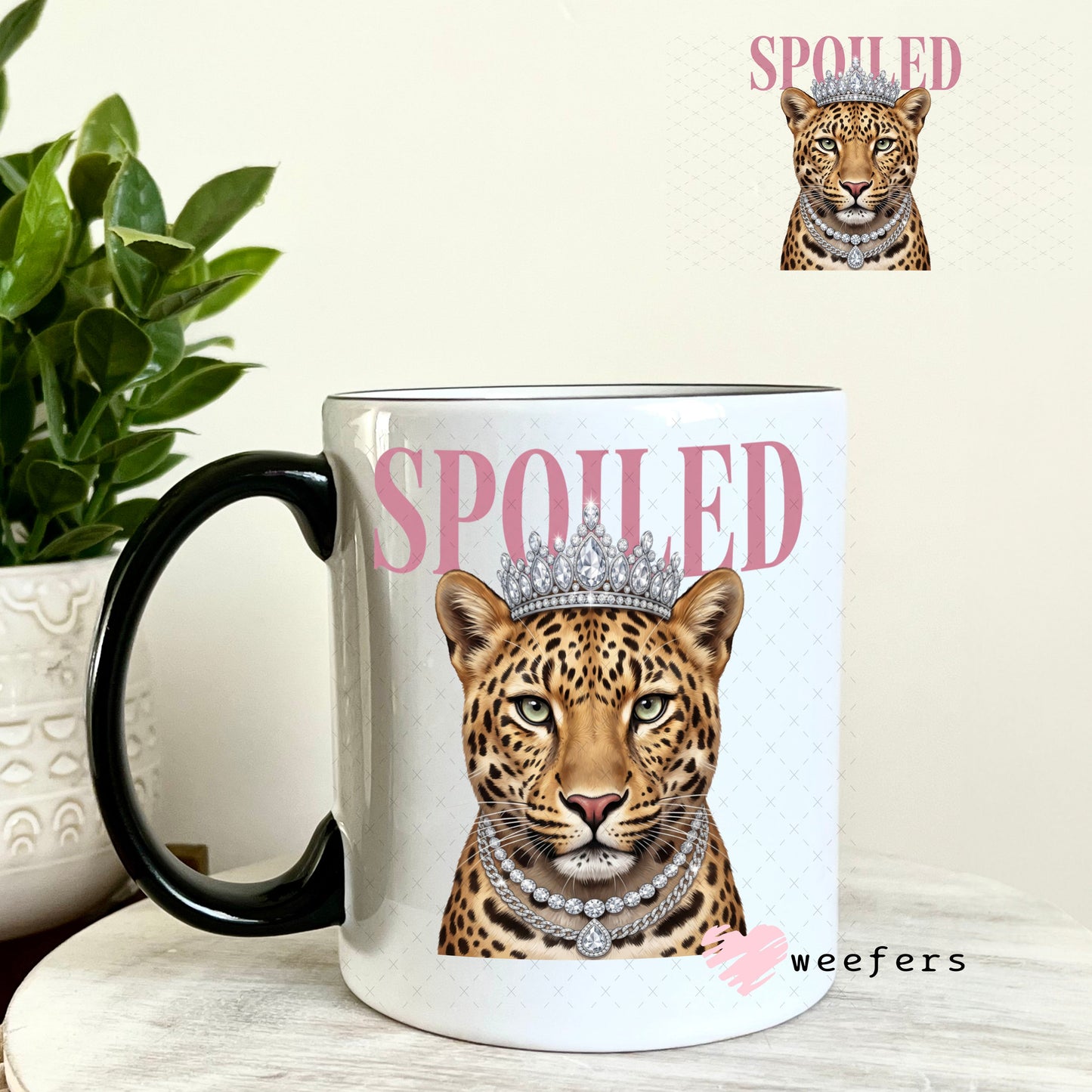 UV DTF Decal - Spoiled 11oz Coffee Mug Weefers