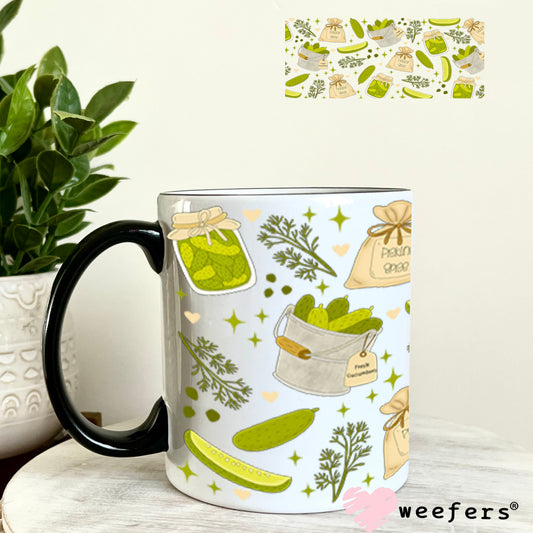 UV DTF Cup Wraps - Picking Spice Pickles 11oz Coffee Mug Weefers
