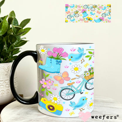UV DTF Cup Wraps - Spring Days 11oz Coffee Mug Weefers
