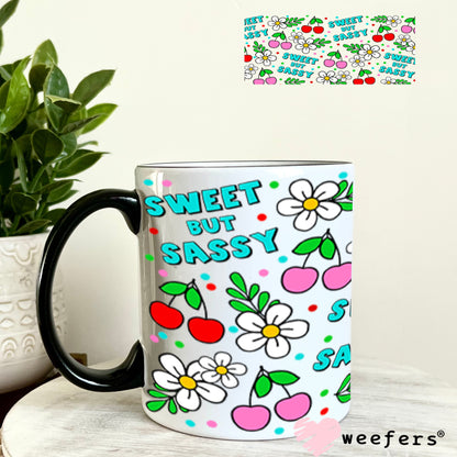 UV DTF Cup Wraps - Sweet but Sassy 11oz Coffee Mug Weefers