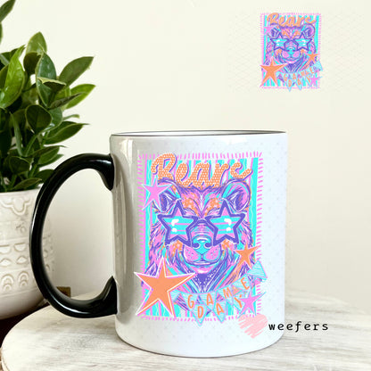 UV DTF Decal - Bears Game Day Colorful Mascot 11oz Coffee Mug Weefers