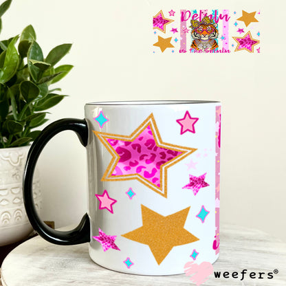 UV DTF Cup Wraps - Delulu is the Solulu - Weefers® Exclusive 11oz Coffee Mug Cup Wrap Weefers
