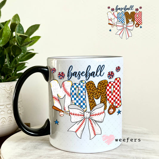 UV DTF Decal - Basball Mama 11oz Coffee Mug Weefers