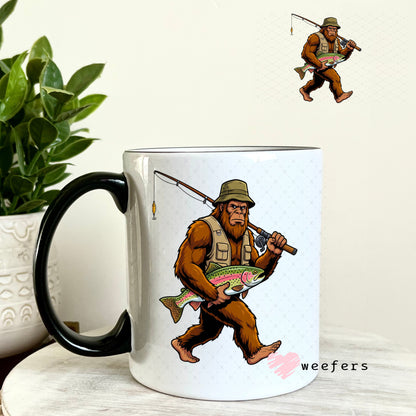 UV DTF Decal - Funny Fishing 11oz Coffee Mug Weefers