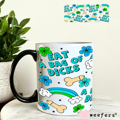 UV DTF Cup Wraps - Eat a bag of Richards 11oz Coffee Mug Weefers