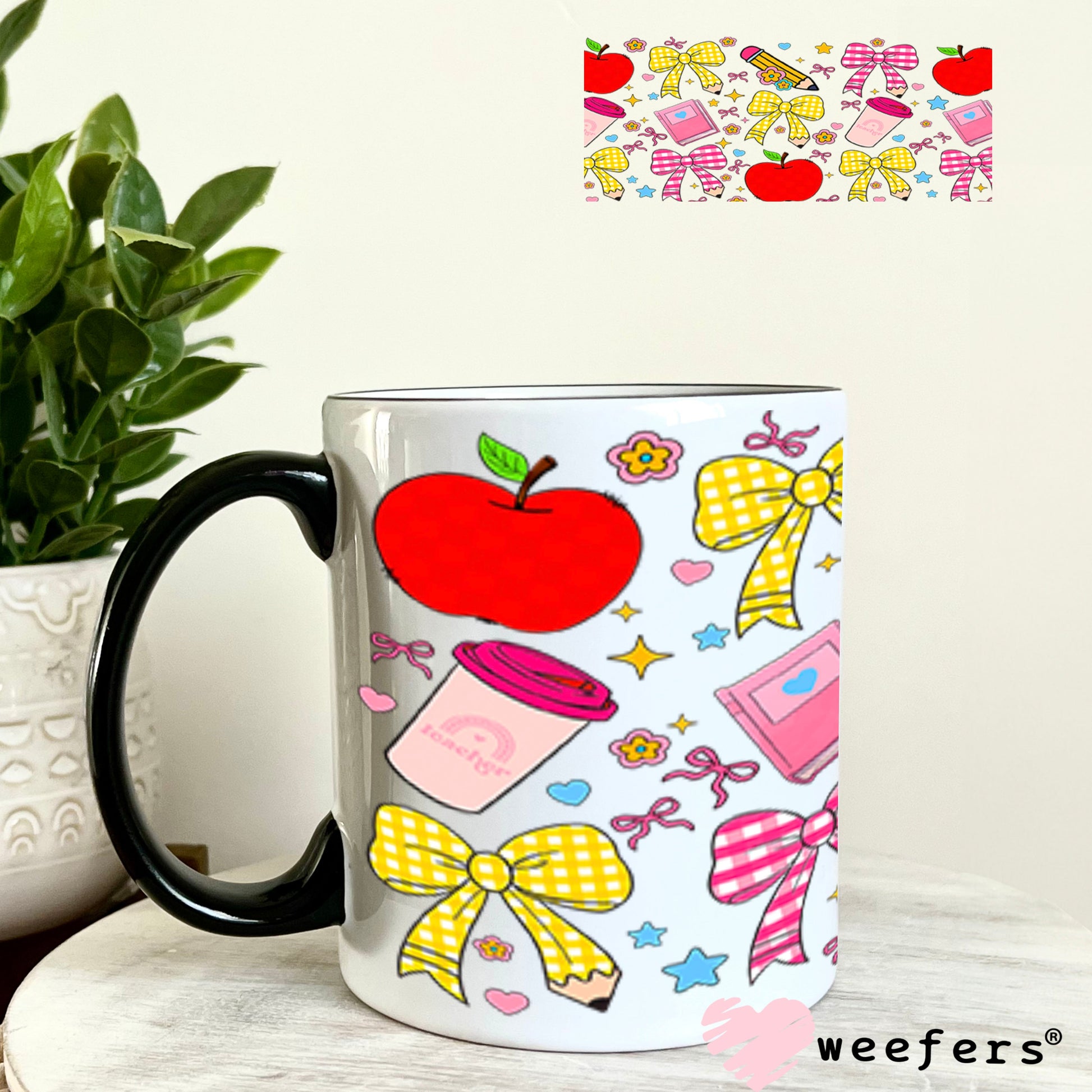 UV DTF Cup Wraps - Teacher Favorite Things 11oz Coffee Mug Weefers
