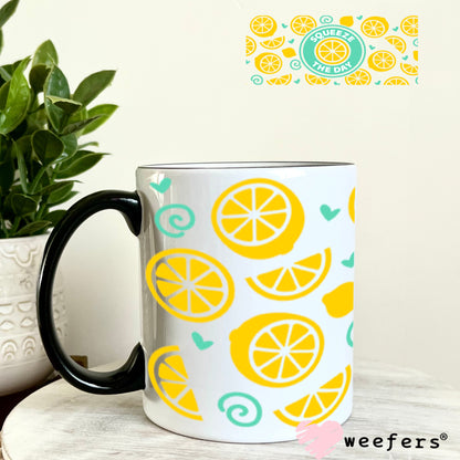 UV DTF Cup Wraps - Squeeze the Day 11oz Coffee Mug Weefers