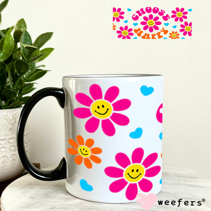 UV DTF Cup Wraps - Choose Happy 11oz Coffee Mug Weefers
