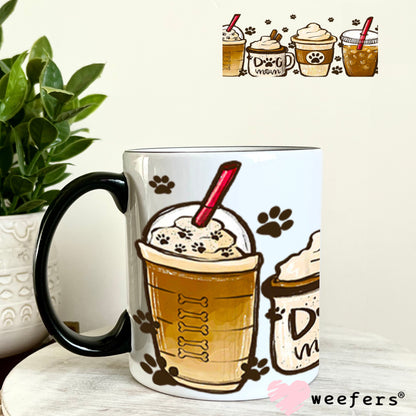 UV DTF Cup Wraps - Dog Mom Coffee 11oz Coffee Mug Weefers