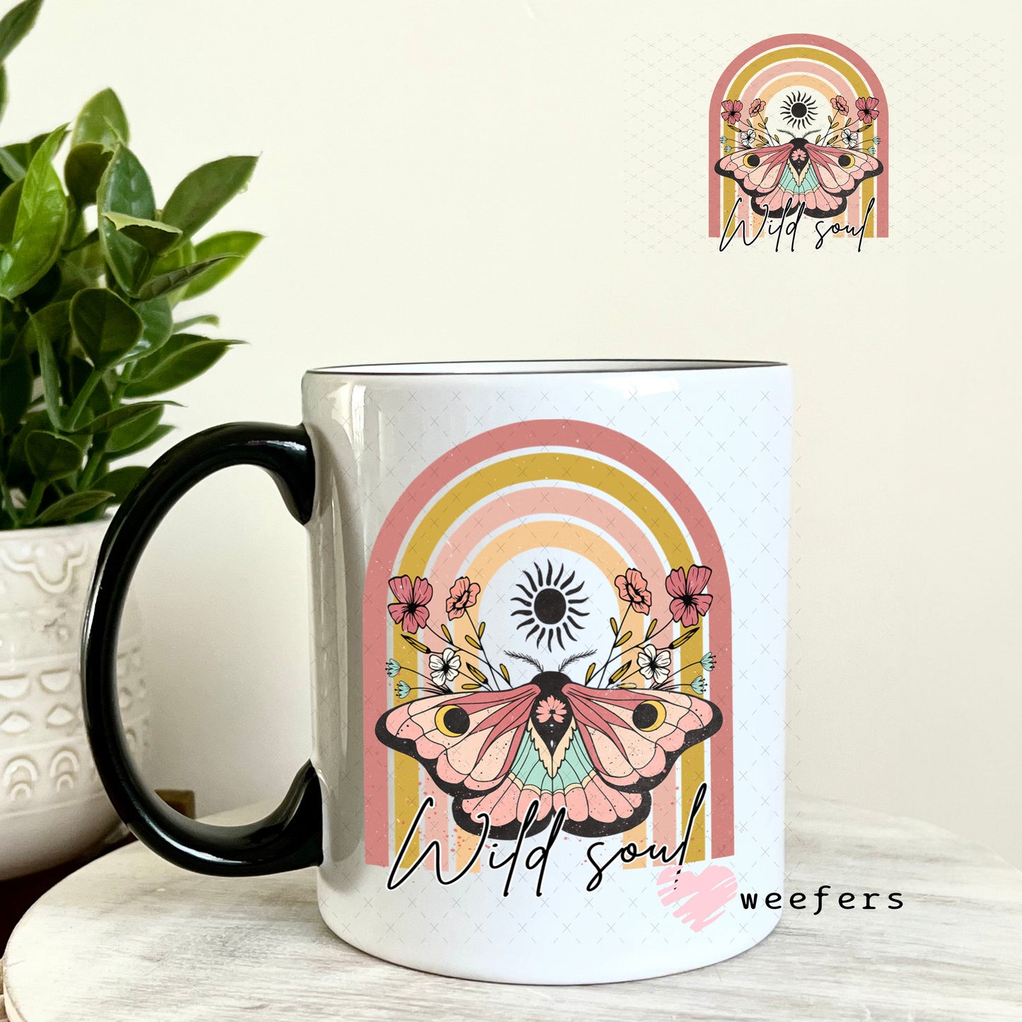 UV DTF Decal - Wild Soul 11oz Coffee Mug Weefers