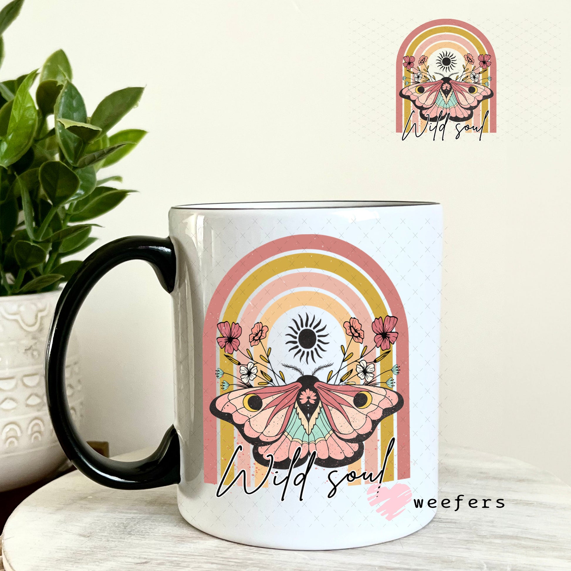 UV DTF Decal - Wild Soul 11oz Coffee Mug Weefers