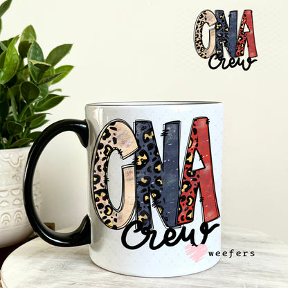 UV DTF Decal - CNA Crew 11oz Coffee Mug Weefers