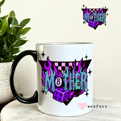 UV DTF Decal - Purple Mother 11oz Coffee Mug Weefers