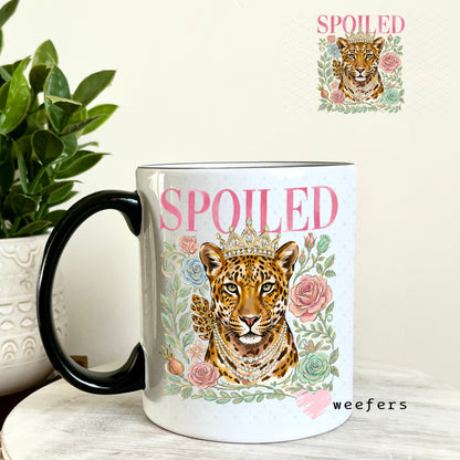 UV DTF Decal - Spoiled Tiger 11oz Coffee Mug Weefers